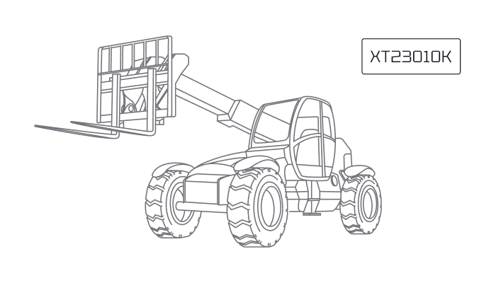 Телескопический погрузчик XCMG XT23010K