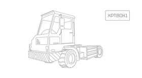 Портовый тягач XCMG XPT80К1