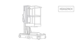 Подъемник коленчатый электрический XCMG XGA12ACK