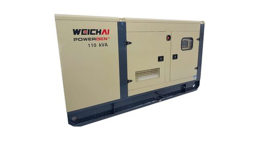 ДГУ 80 кВт Weichai WPG110L1 АД 80 в кожухе