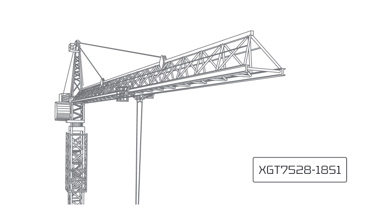 Башенный кран XCMG XGT7528-18S1